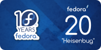 SVG source Fedora 20 release banner by gnokii