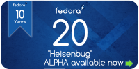 SVG source Fedora 20 alpha banner by NiteshNarayanLal