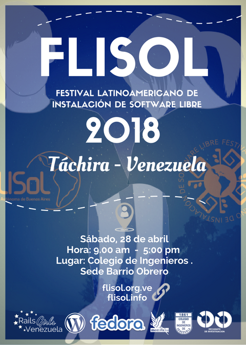 Flisol2018 Tachirá - imagen promo .png
