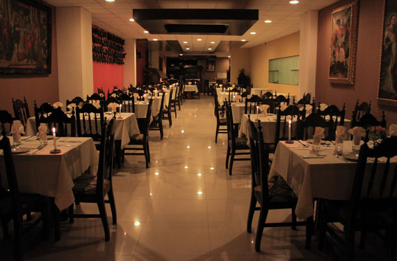 La casona Restaurant, indoor view
