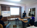 Pravin Satpute talking about "What the students needs? and What Fedora can provide" in Fedora 23 Release in Myanmar.