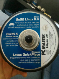 This is my CD of Suse 6.3 that came with the magazine