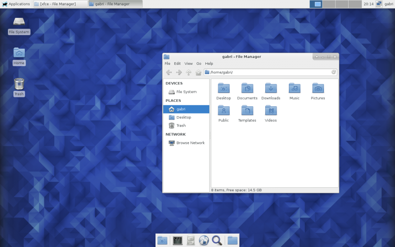 File:F23 XFCE File Manager final.png