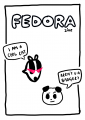 Fedora Zine Cover Idea by Smera Goel user:smeragoel