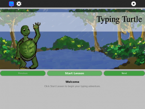 Typing Turtle activity