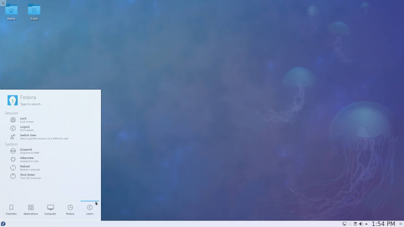 File:KDE - 13 - Leave Menu.png