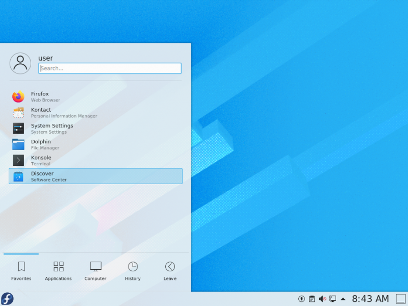 File:KDE Fedora32 Menu.png
